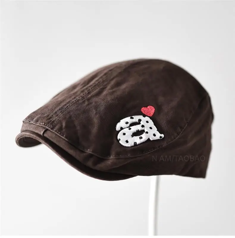 Unisex Heart Embroidered Baseball Cap Solid Navy — feature 2