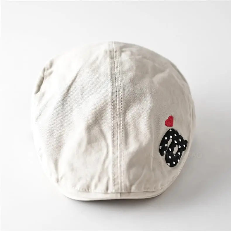Unisex Heart Embroidered Baseball Cap Solid Navy — feature 9