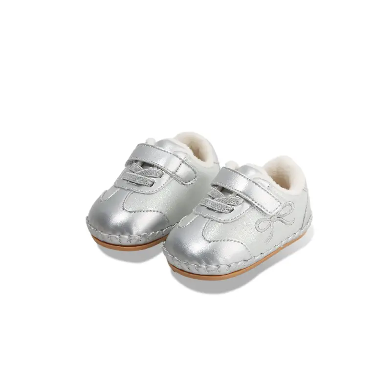 Winter Baby Shoes for Women Soft Fleece Lined Toddler Shoes