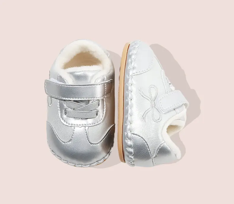 Winter Baby Shoes for Women Soft Fleece Lined Toddler Shoes — feature 22