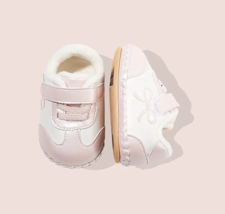 Winter Baby Shoes for Women Soft Fleece Lined Toddler Shoes — feature 24