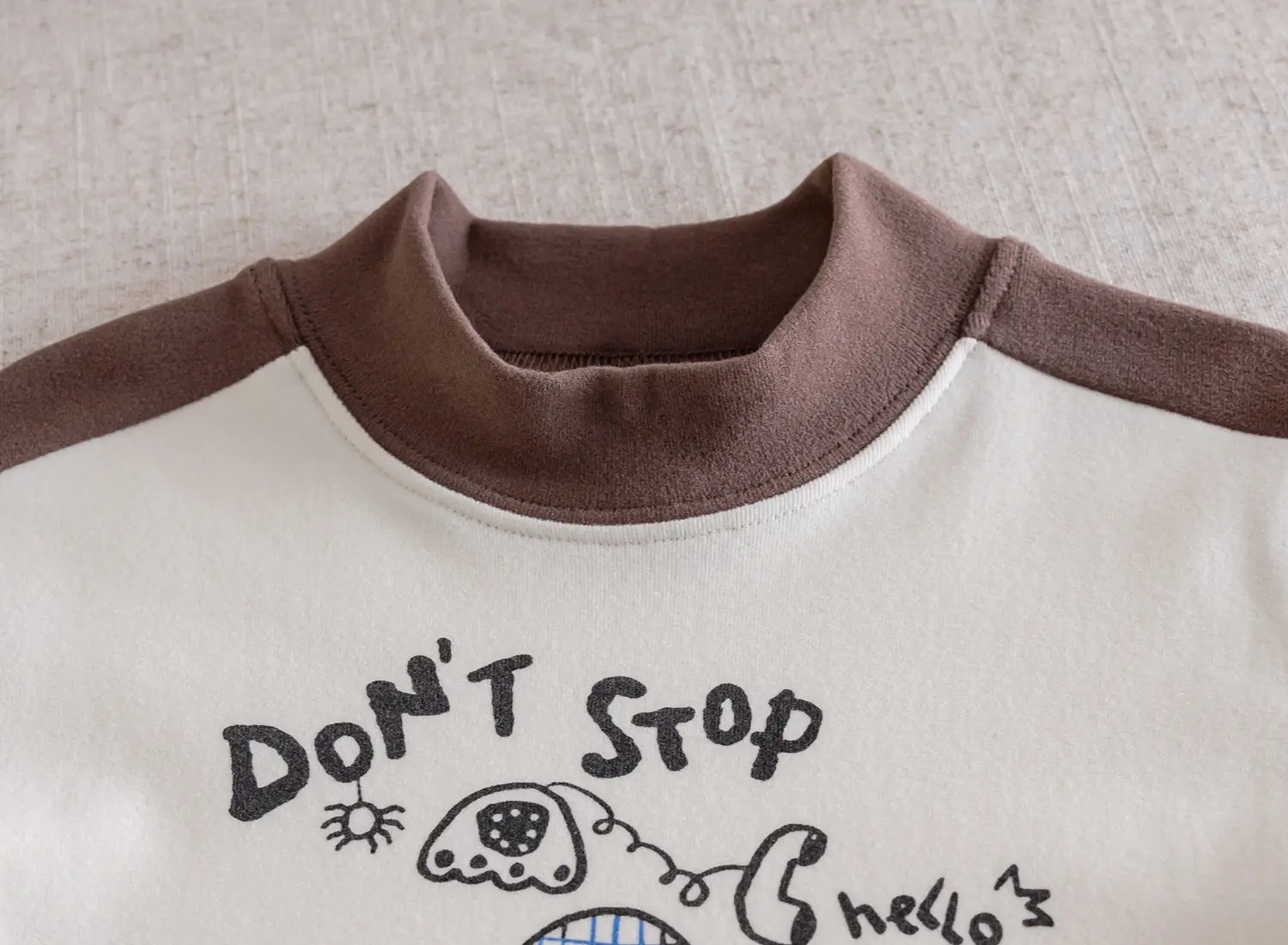 Children's 2025 Long Sleeve T-Shirt Don't Trap Colors Cartoon Bottom — feature 6
