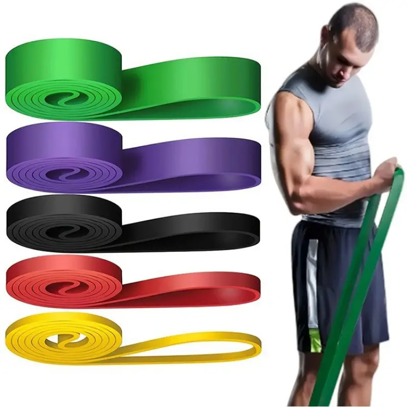 Fitness Elastic Band 2080 Combination Resistance Band Weight-Bearing Pull-Up Band Pull-Up Elastic Band Strength Pull-Up Band - Image 19
