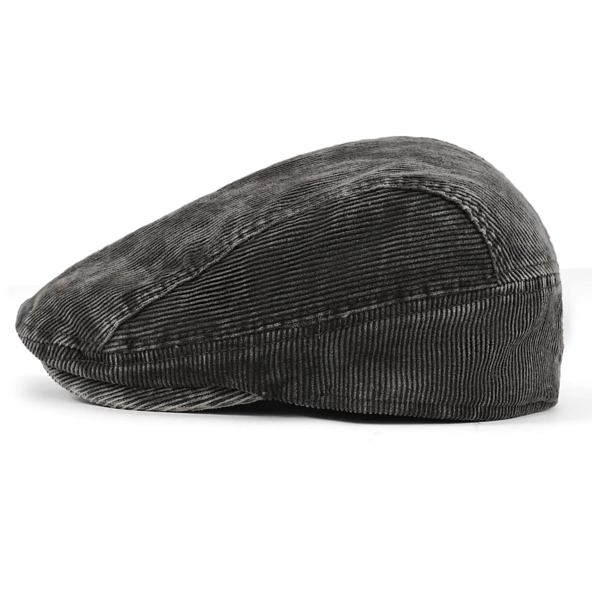 Women Distressed Corduroy Cap with Logo & Tie-Dye Design - Image 6