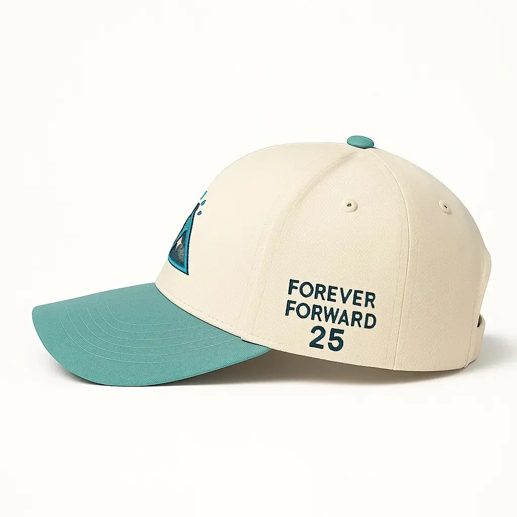 European Baseball Cap 25 Forever Forward Cotton