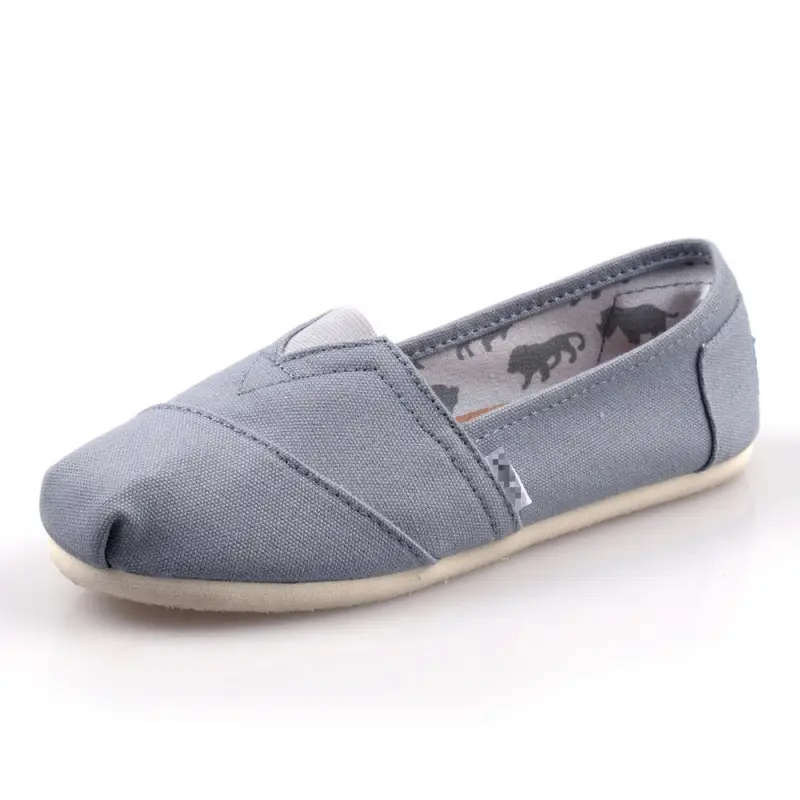 Factory Direct Sales European and American Canvas Shoes Pure Color Thomas Shoes Export Thomas Cloth Shoes Mary Shoes Casual Shoes Flats