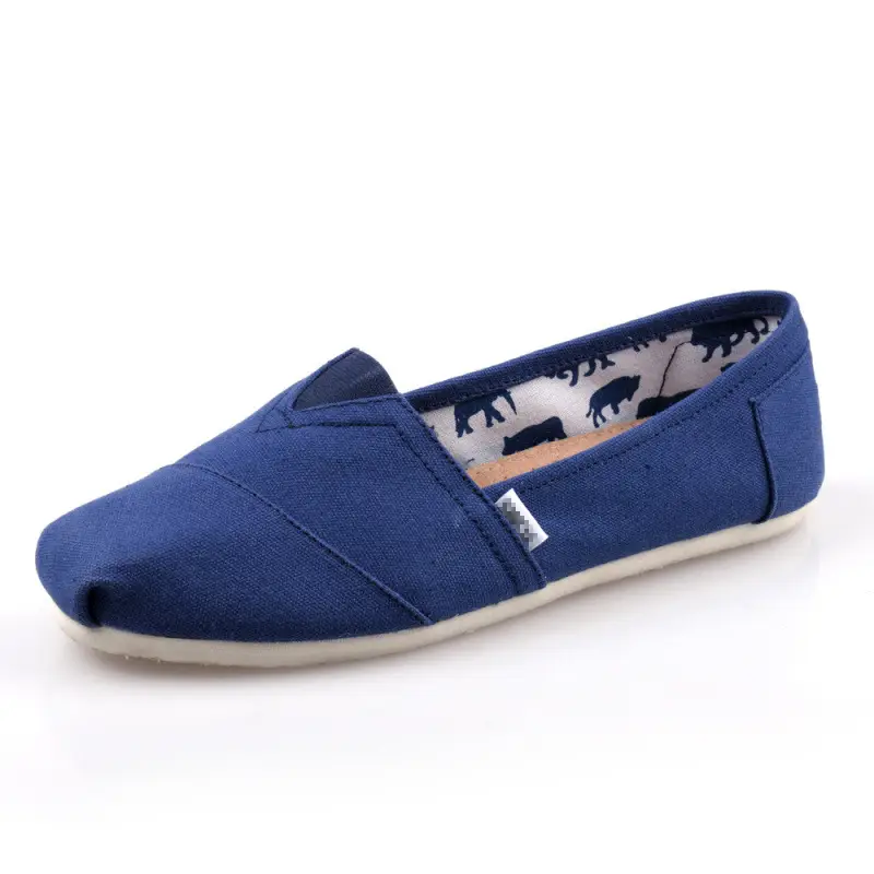 Factory Direct Sales European and American Canvas Shoes Pure Color Thomas Shoes Export Thomas Cloth Shoes Mary Shoes Casual Shoes Flats