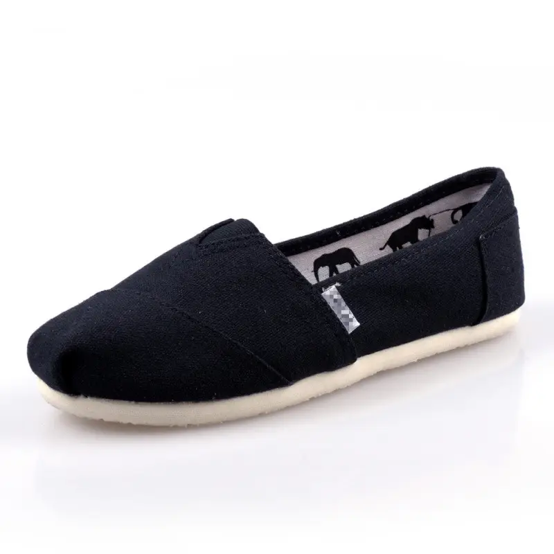 Factory Direct Sales European and American Canvas Shoes Pure Color Thomas Shoes Export Thomas Cloth Shoes Mary Shoes Casual Shoes Flats