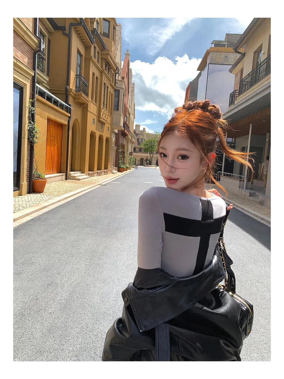 Early Autumn New Style Dark Gothic American Style Spicy Girl Black Long-Sleeve T-Shirt for Women, Slim Fit and Flattering — feature 4