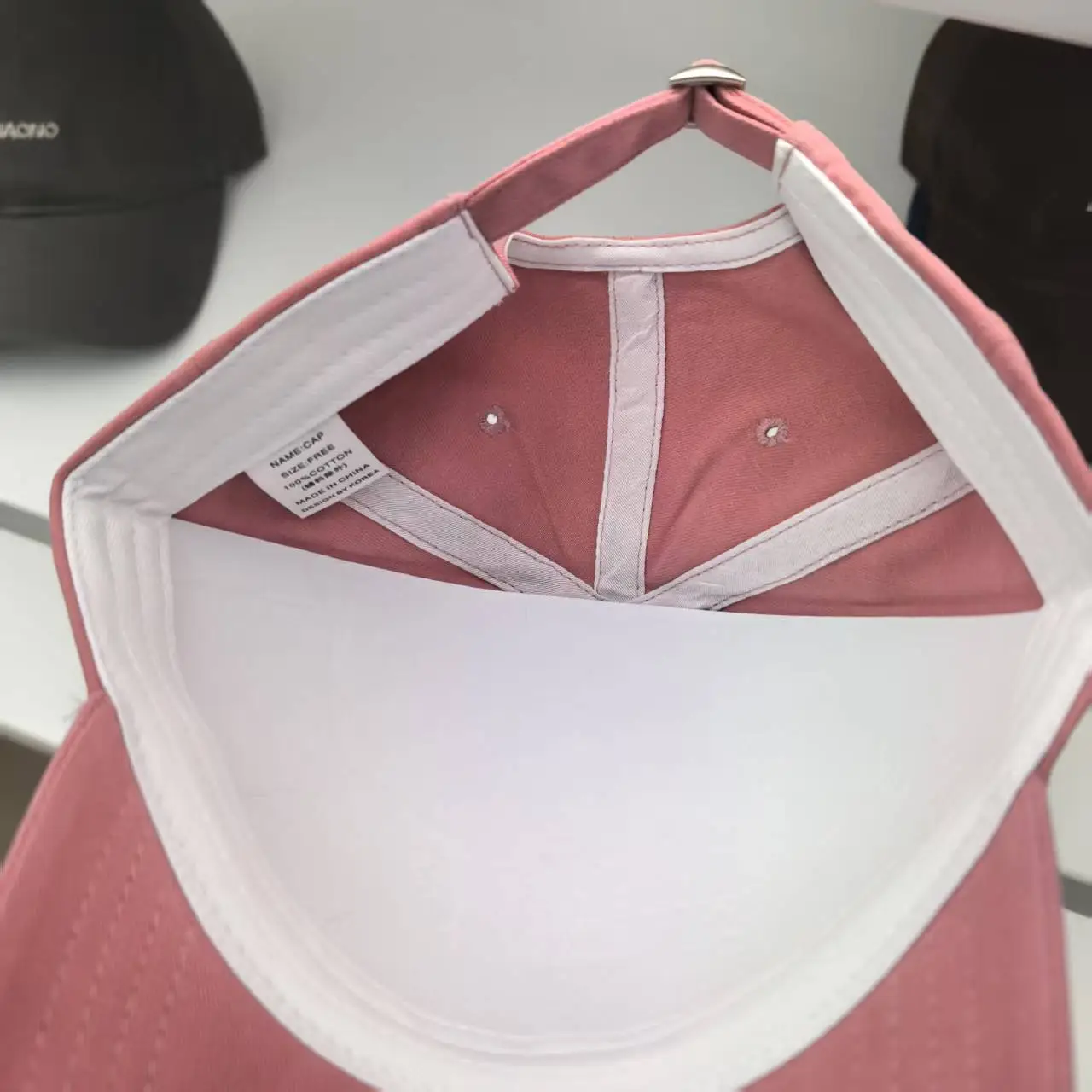 Korean Embroidered Baseball Cap for Men Summer — feature 5