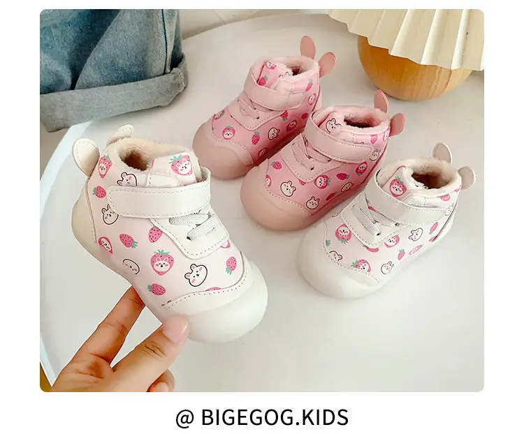 Floral Baby Shoes Pink White Soft Sole 2025 — feature 10