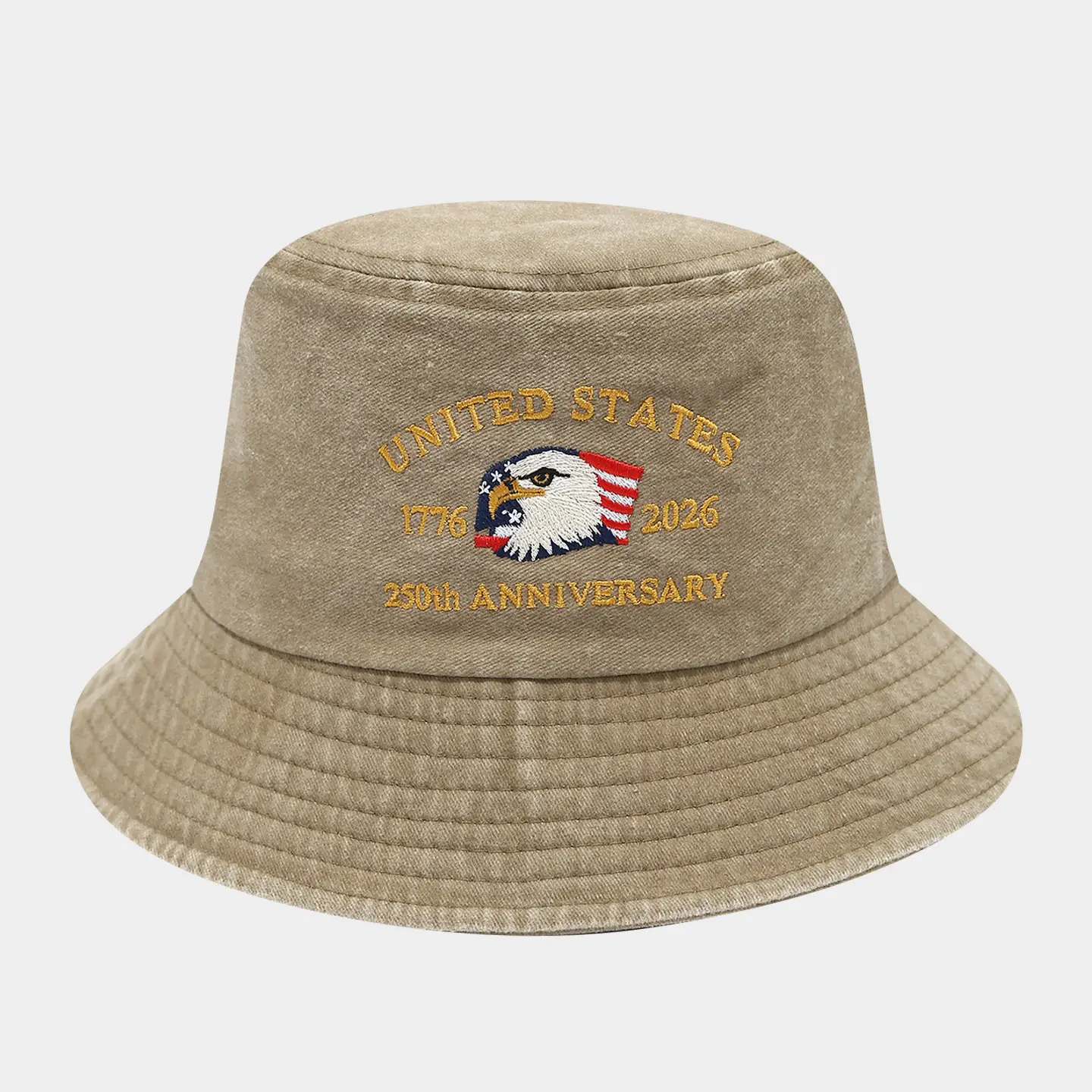 250th Anniversary Embroidered Eagle Cap for Men - Image 10