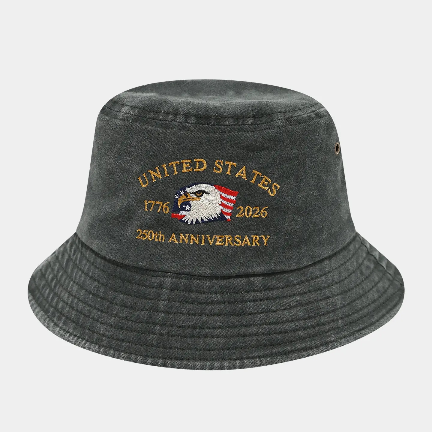 250th Anniversary Embroidered Eagle Cap for Men - Image 13