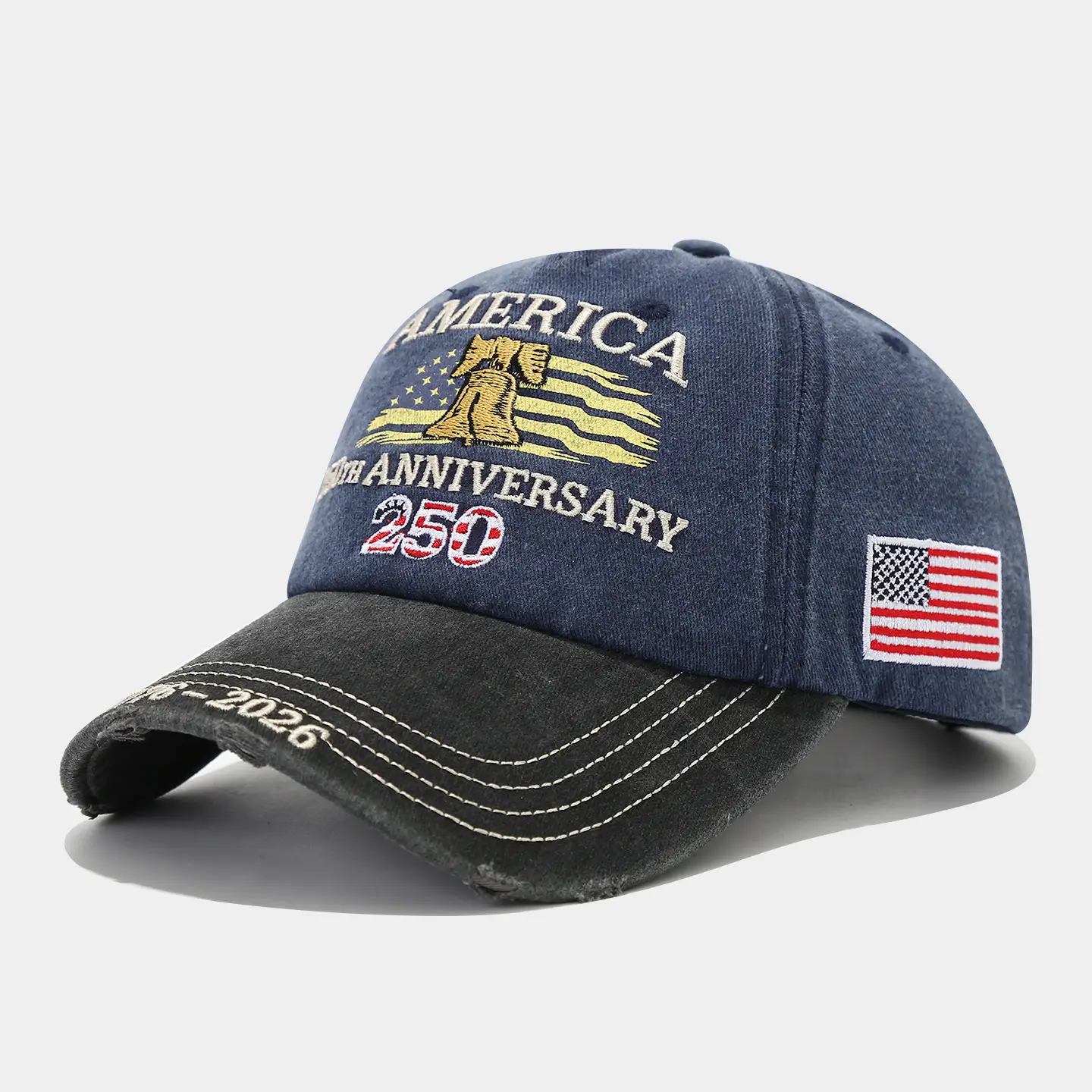 250th Anniversary Embroidered Eagle Cap for Men - Image 14