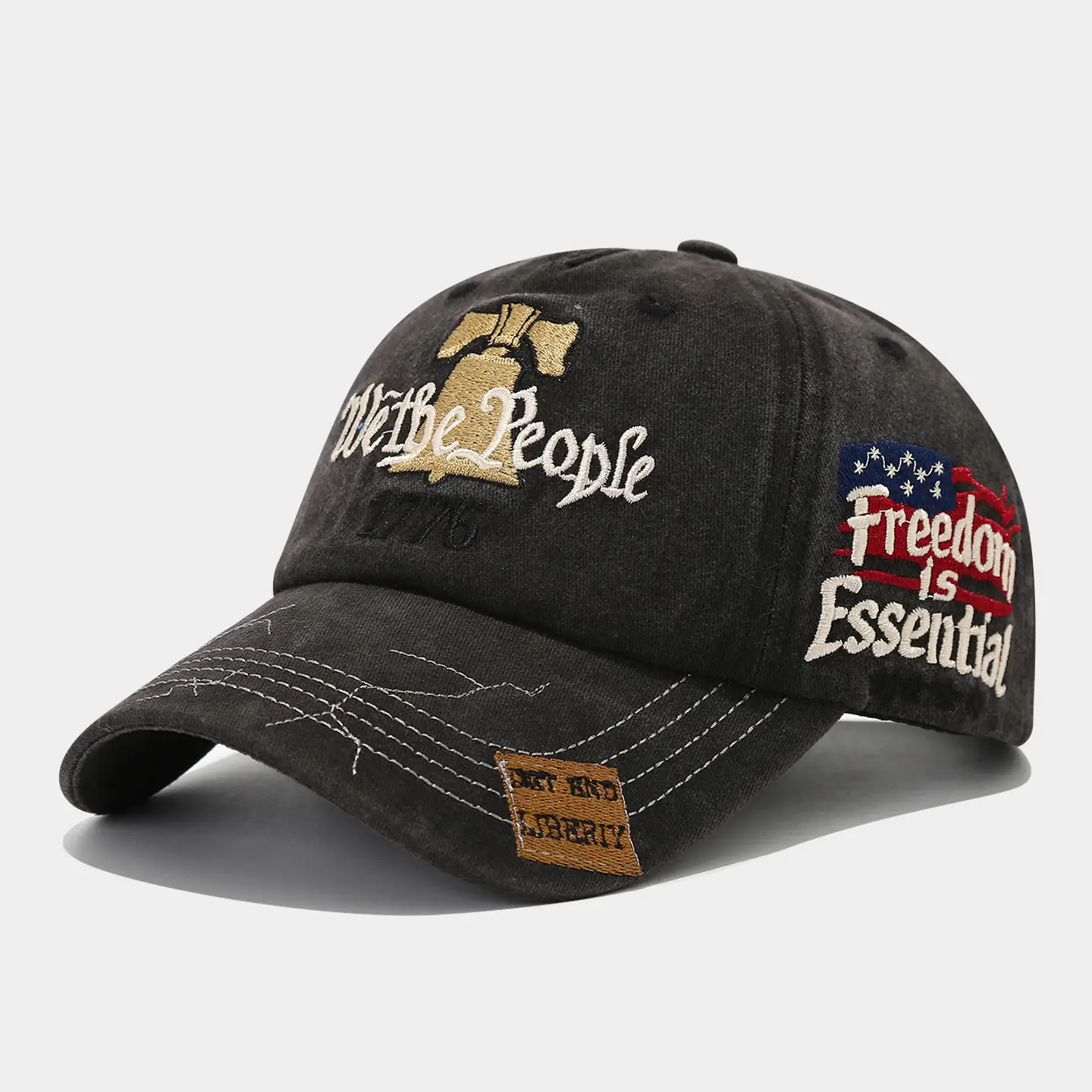 250th Anniversary Embroidered Eagle Cap for Men - Image 16