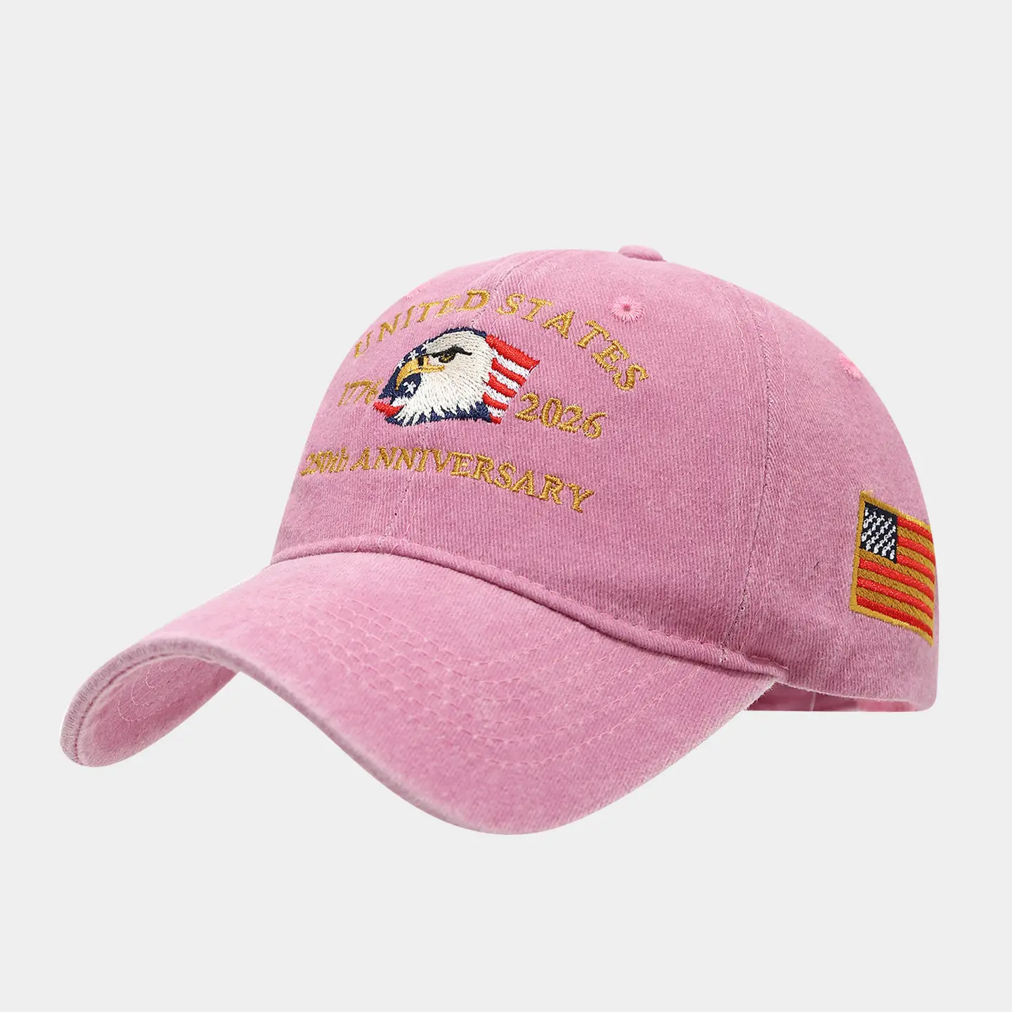 250th Anniversary Embroidered Eagle Cap for Men - Image 5