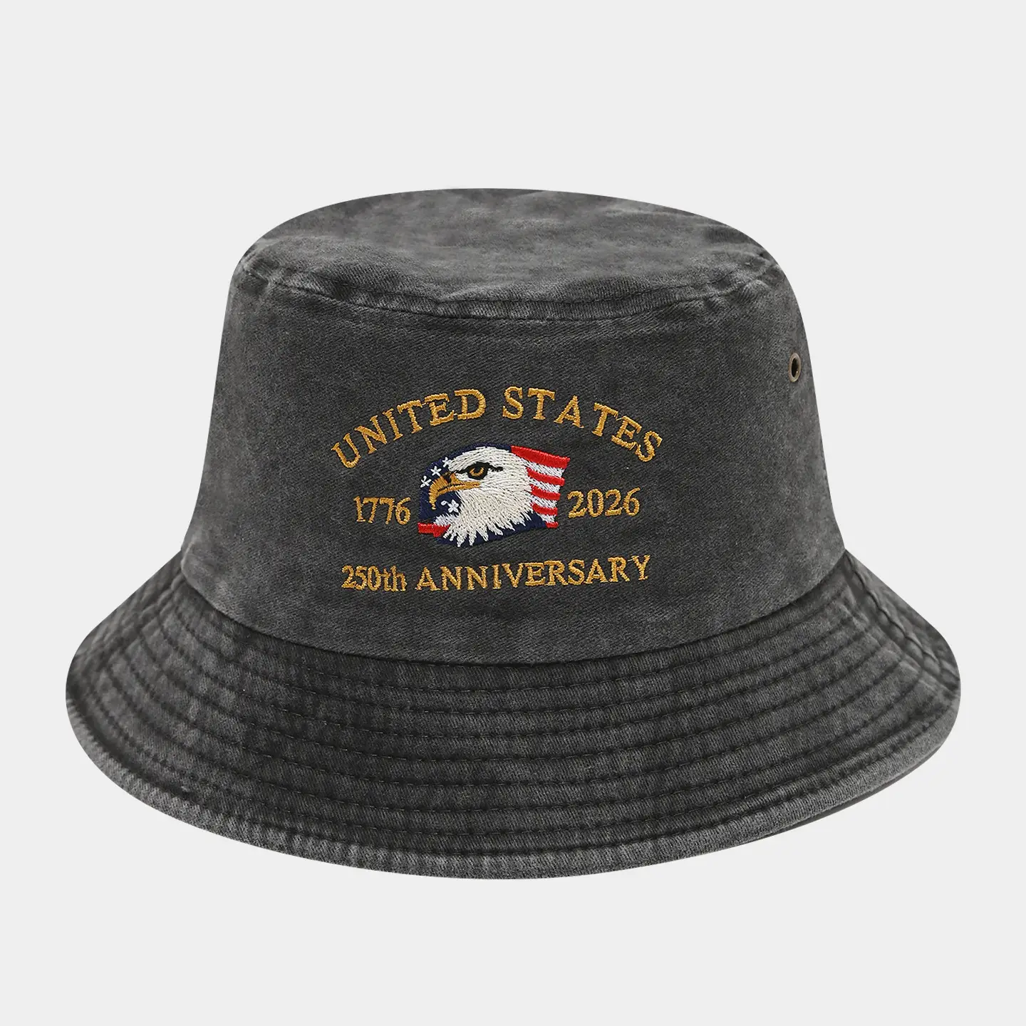 250th Anniversary Embroidered Eagle Cap for Men - Image 9