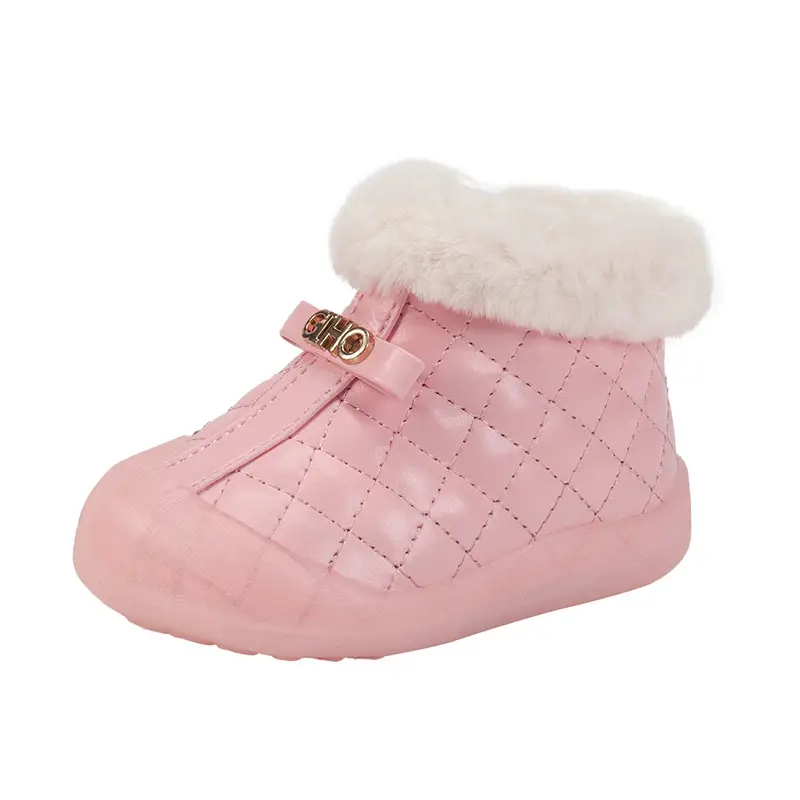 Velvet Baby Snow Boots Warm Winter Toddler Shoes