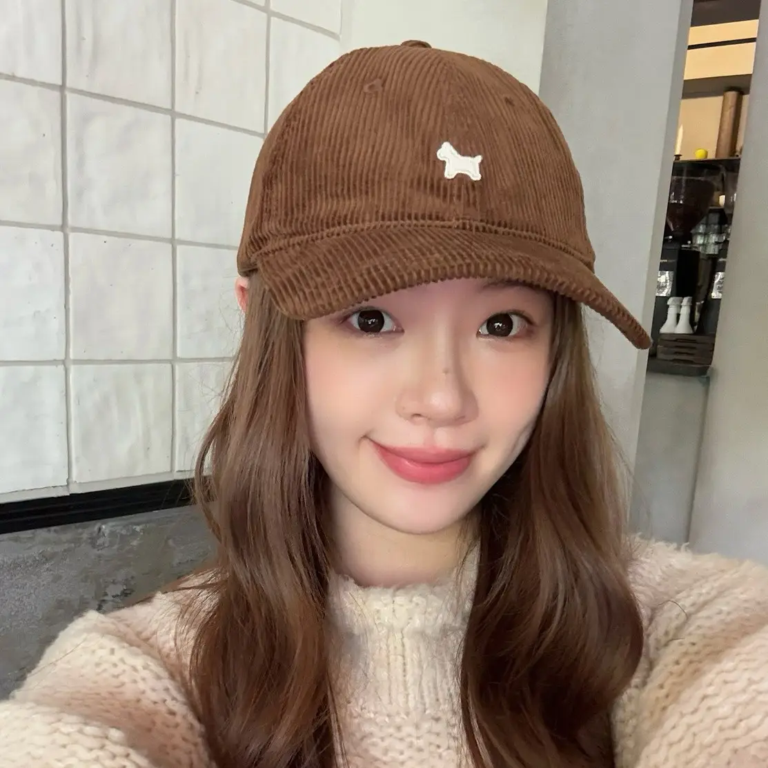 Cute Little Pony Embroidered Coffee Cap for Women - Image 8