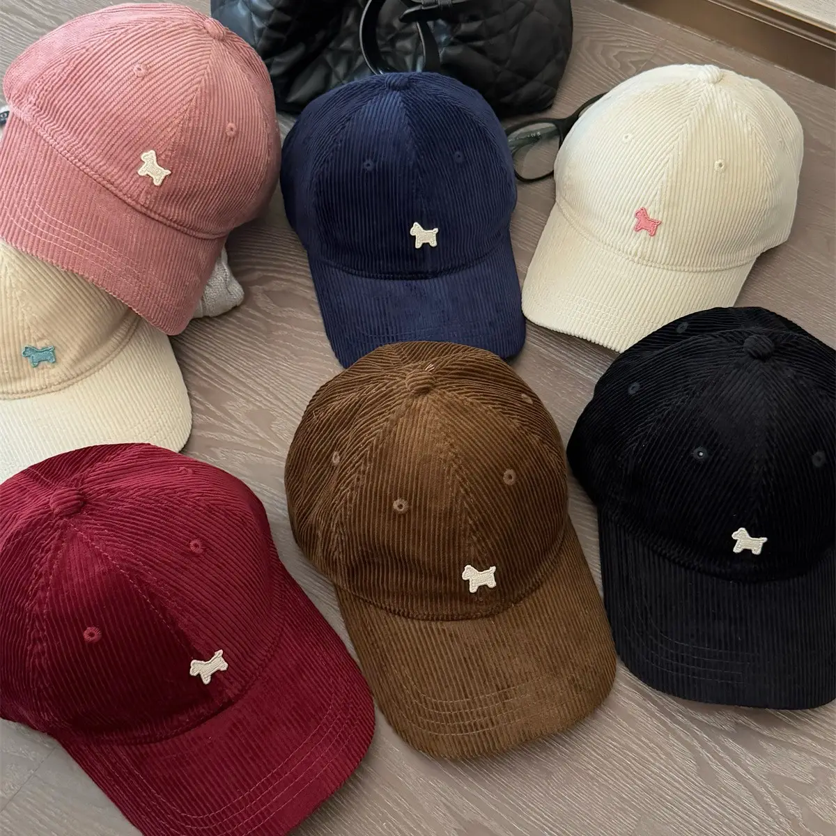 Cute Little Pony Embroidered Coffee Cap for Women - Image 10