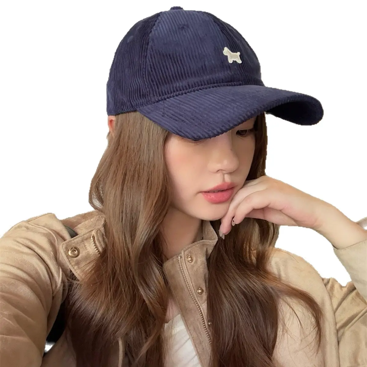 Cute Little Pony Embroidered Coffee Cap for Women - Image 11