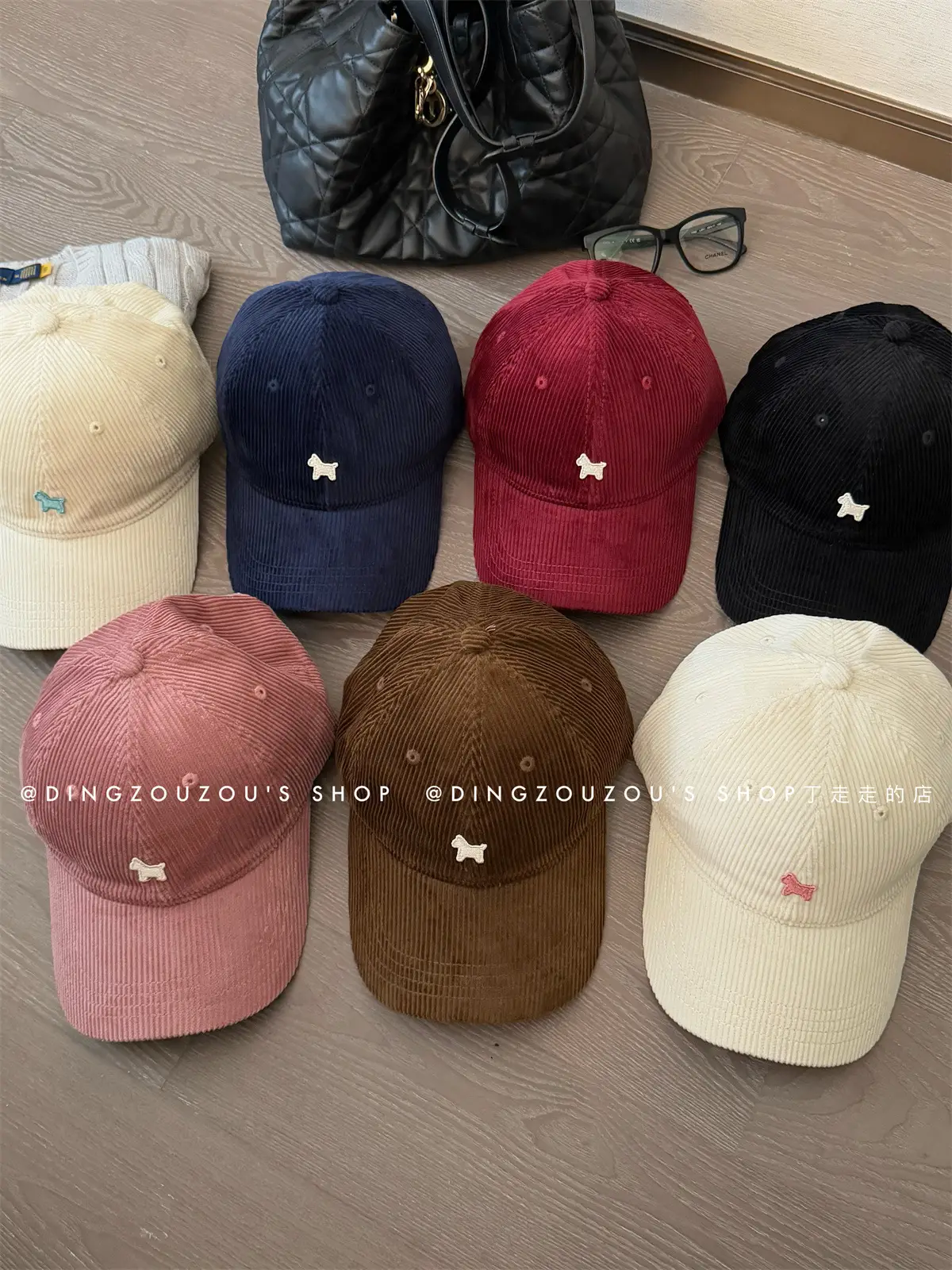 Cute Little Pony Embroidered Coffee Cap for Women — feature 1