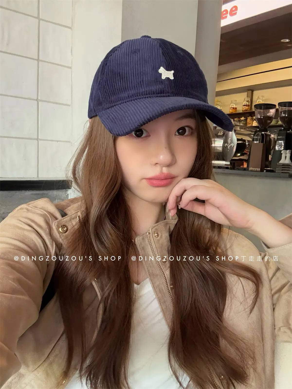 Cute Little Pony Embroidered Coffee Cap for Women — feature 13