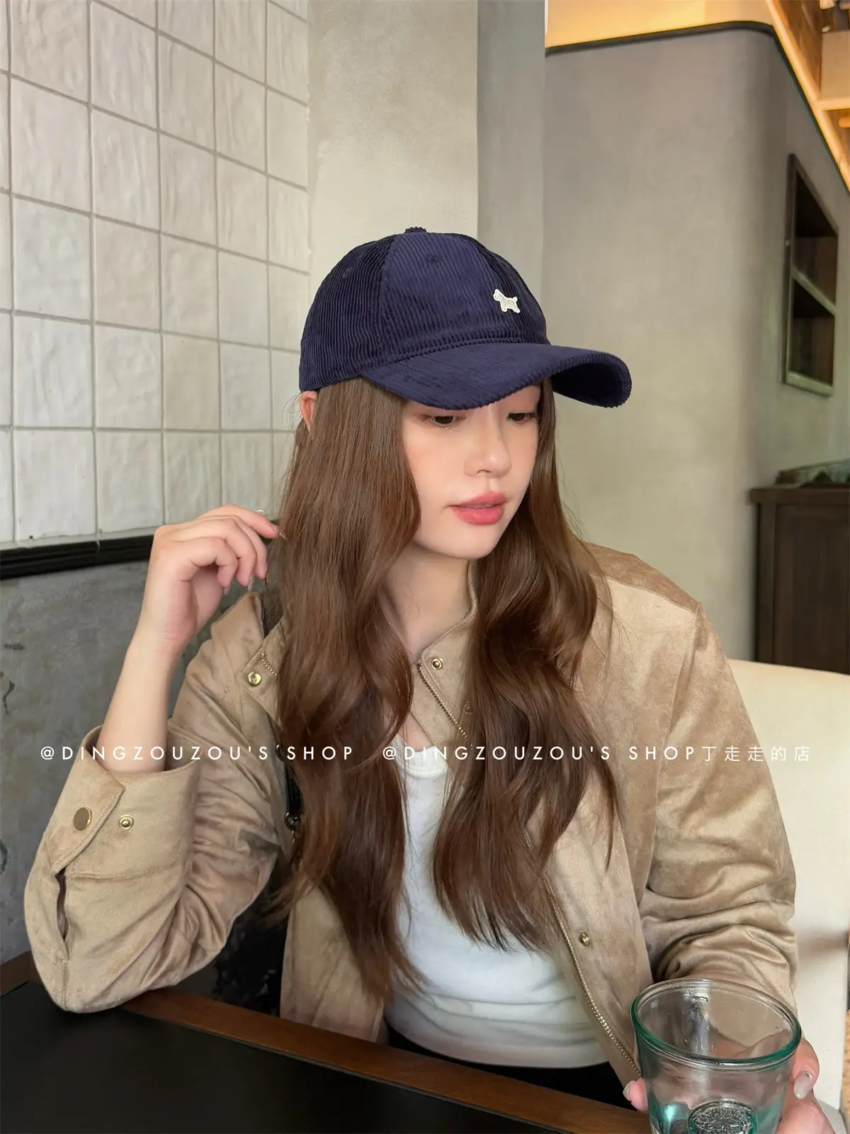 Cute Little Pony Embroidered Coffee Cap for Women — feature 15