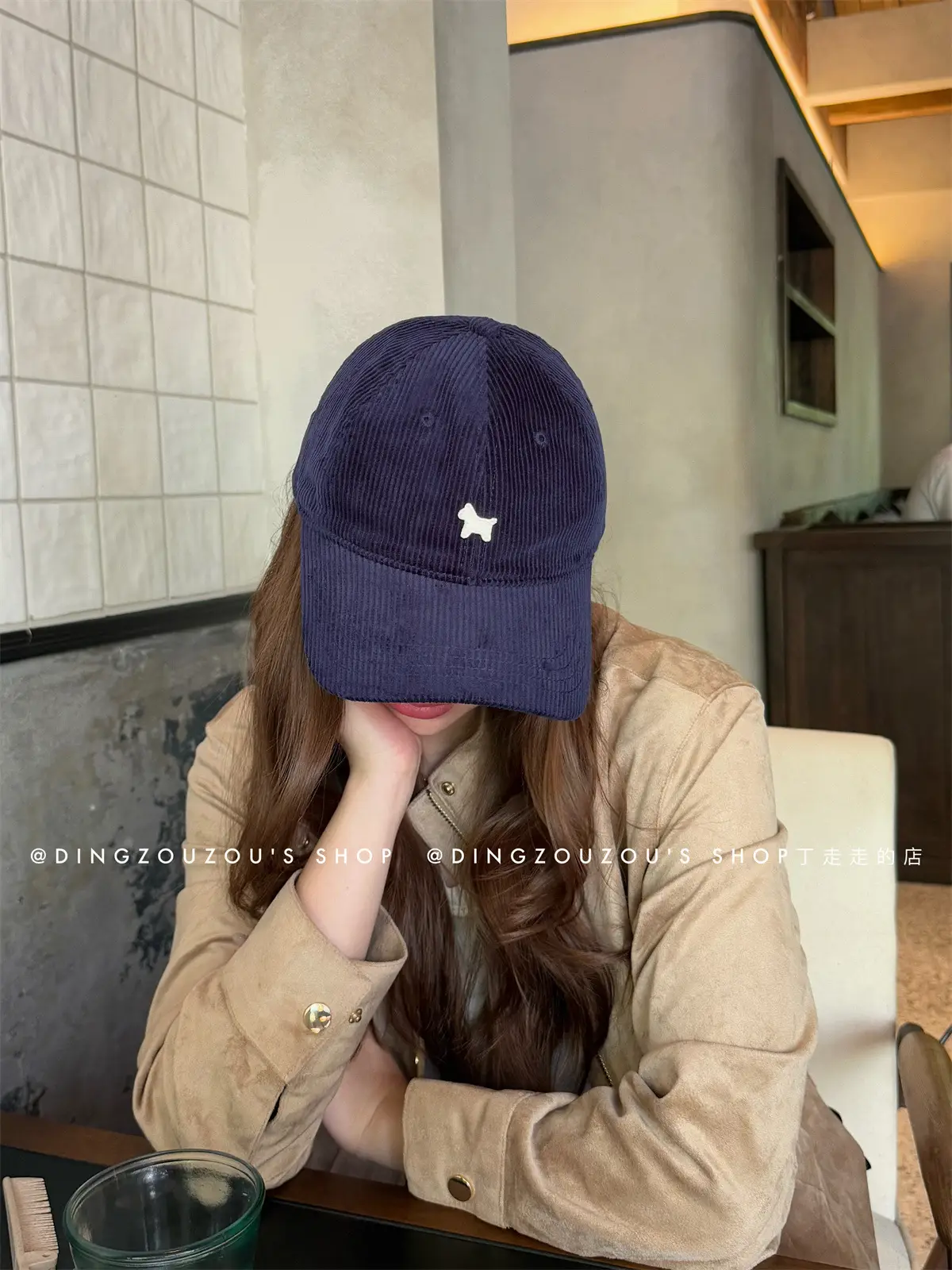 Cute Little Pony Embroidered Coffee Cap for Women — feature 17