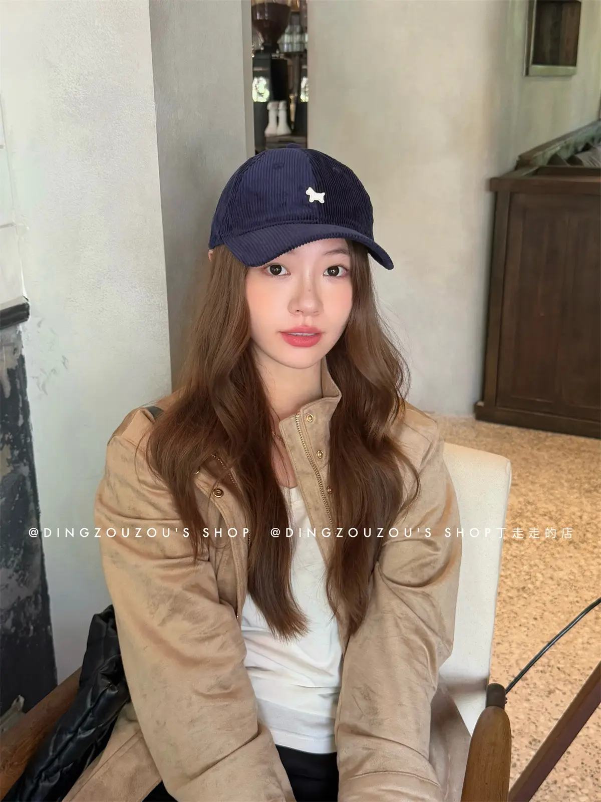 Cute Little Pony Embroidered Coffee Cap for Women — feature 18