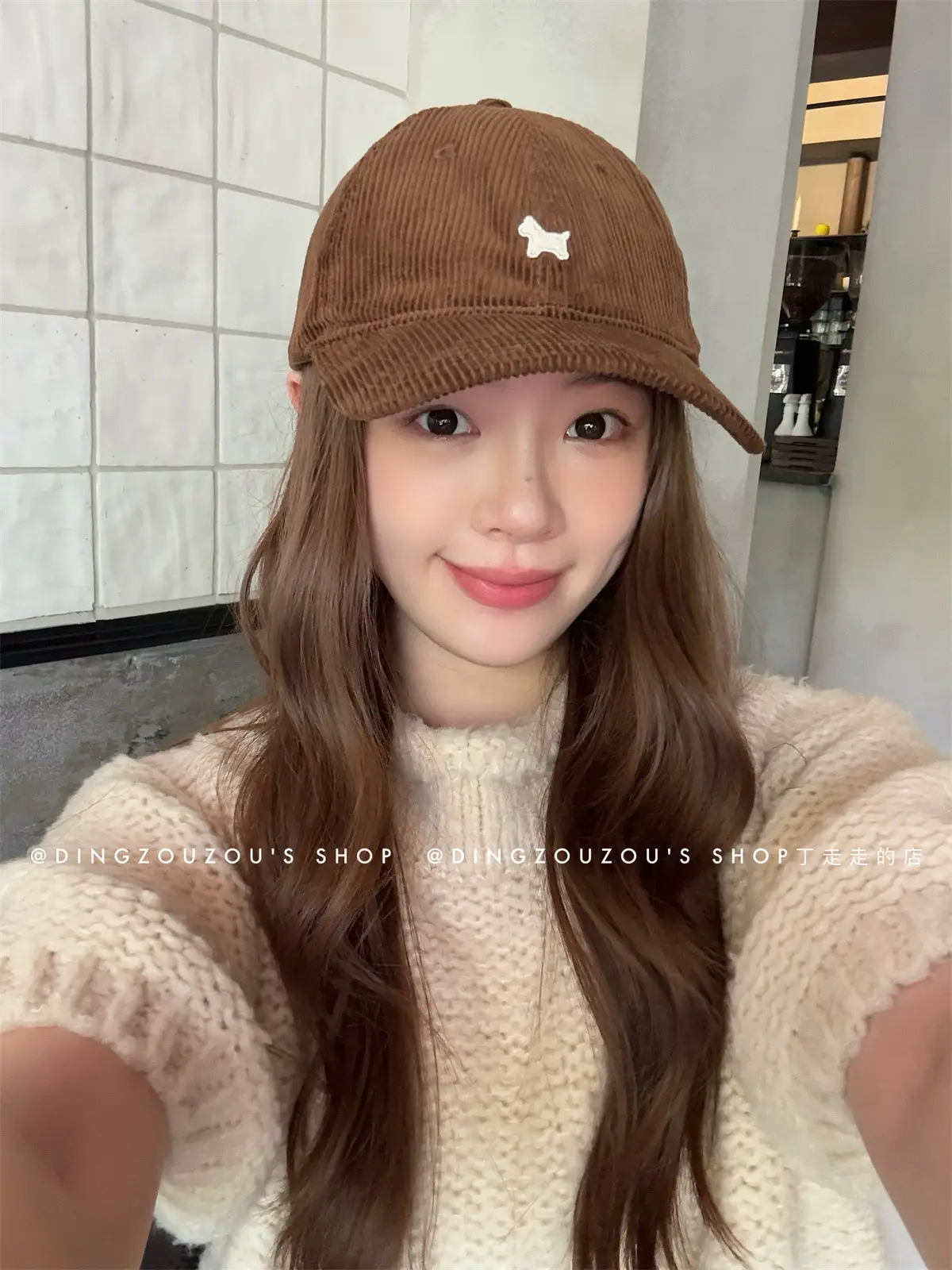 Cute Little Pony Embroidered Coffee Cap for Women — feature 2
