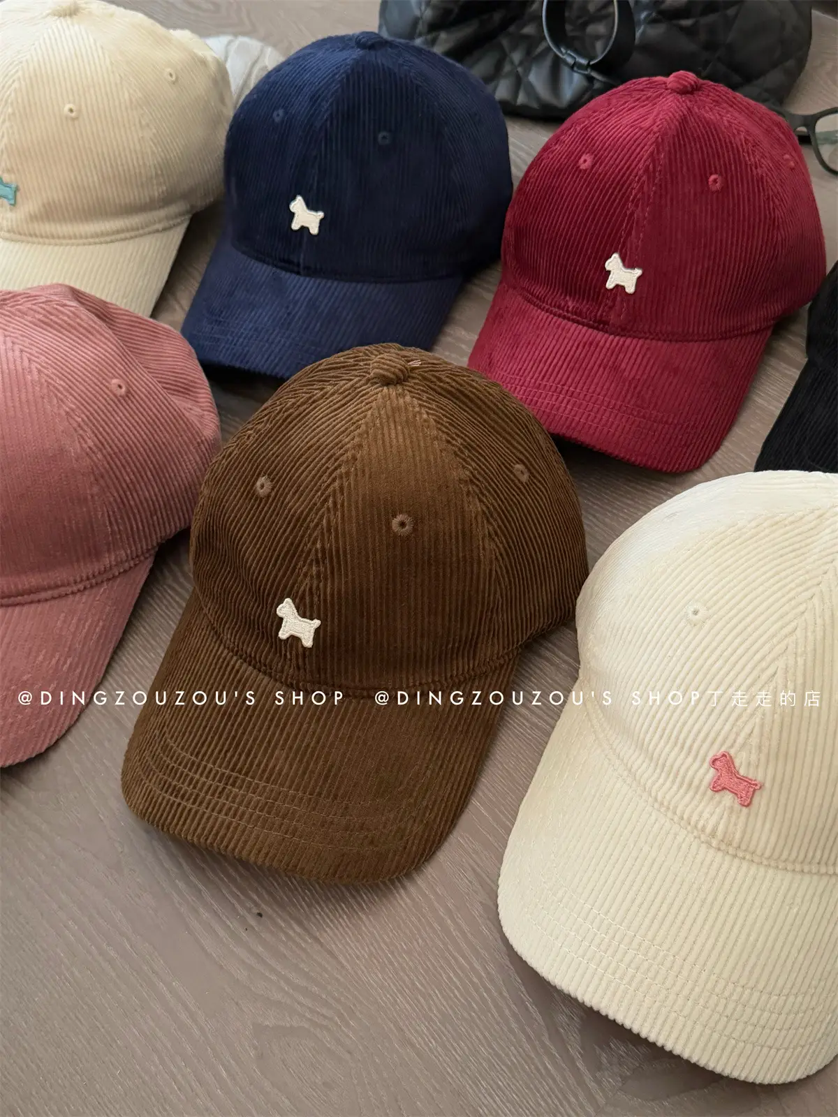 Cute Little Pony Embroidered Coffee Cap for Women — feature 20
