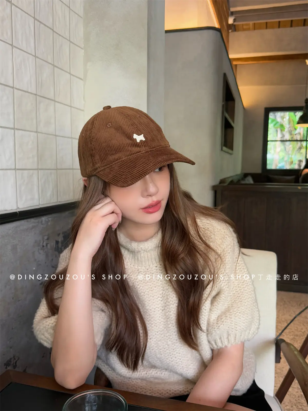 Cute Little Pony Embroidered Coffee Cap for Women — feature 5