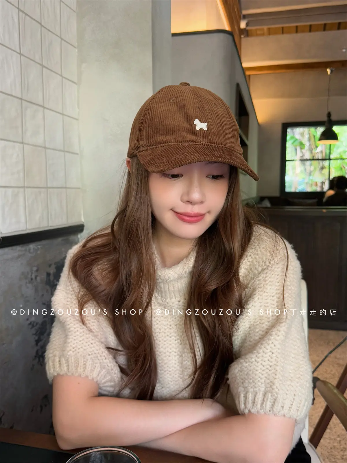 Cute Little Pony Embroidered Coffee Cap for Women — feature 6