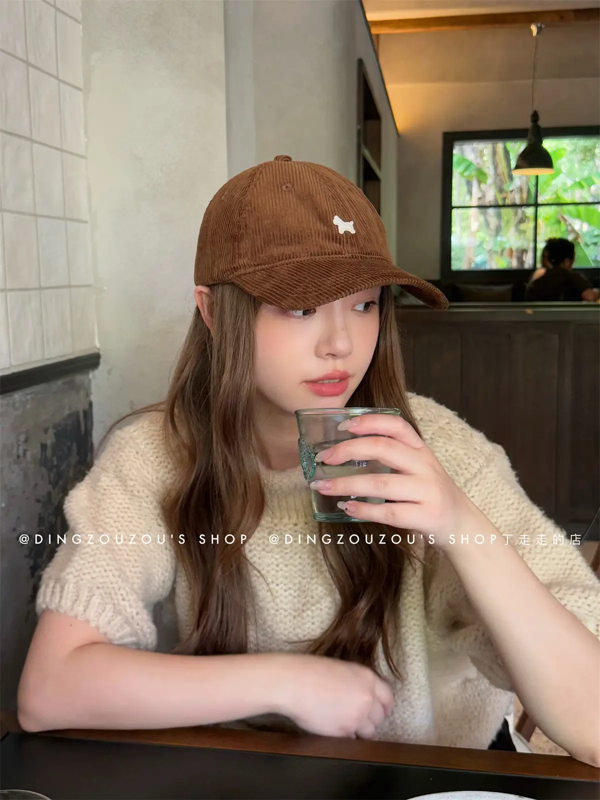Cute Little Pony Embroidered Coffee Cap for Women — feature 7