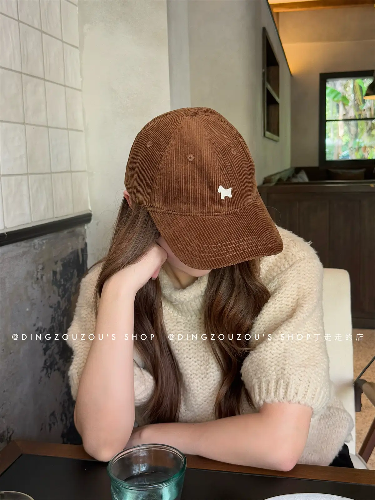 Cute Little Pony Embroidered Coffee Cap for Women — feature 9