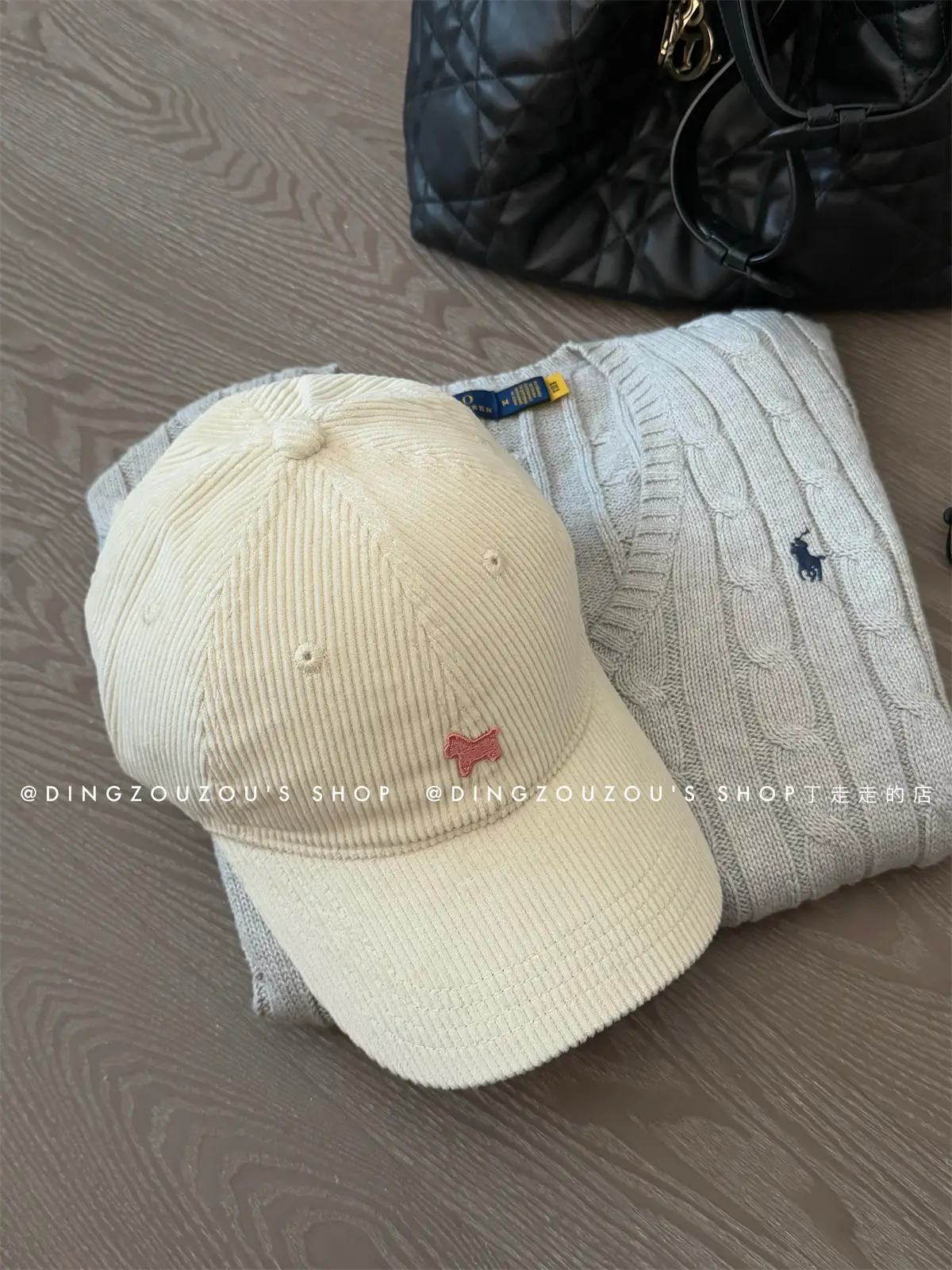 Cute Little Pony Embroidered Coffee Cap for Women - Image 5