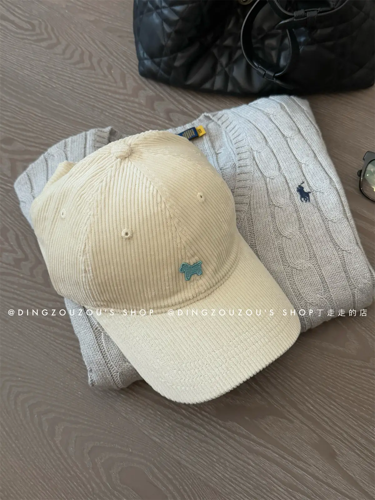 Cute Little Pony Embroidered Coffee Cap for Women - Image 6