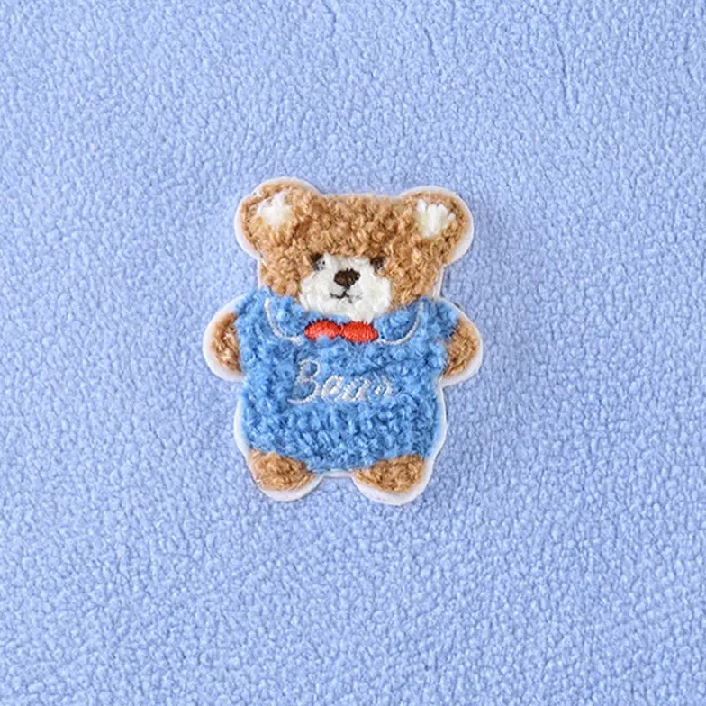 Blue Fleece Lined Warm T-Shirt for Boys Girls