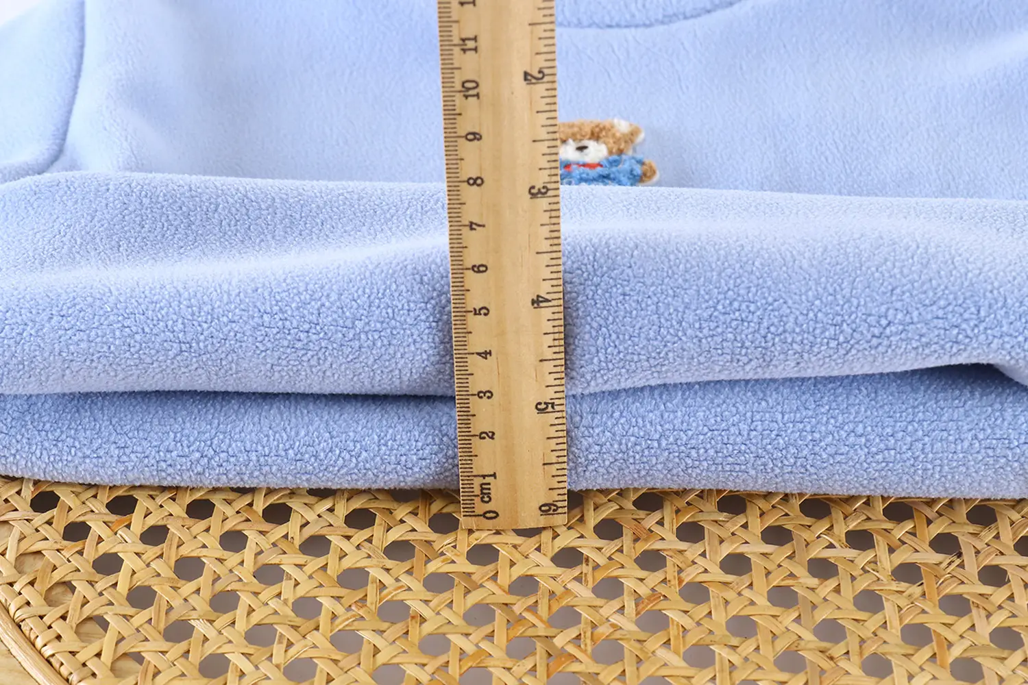Blue Fleece Lined Warm T-Shirt for Boys Girls — feature 12