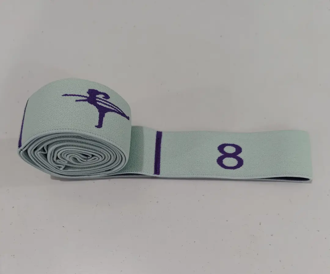 Yoga Elastic Band 8-Level Digital Resistance Band for Adults and Children Segmented Stretching Health Fitness Resistance Band Stretch Band