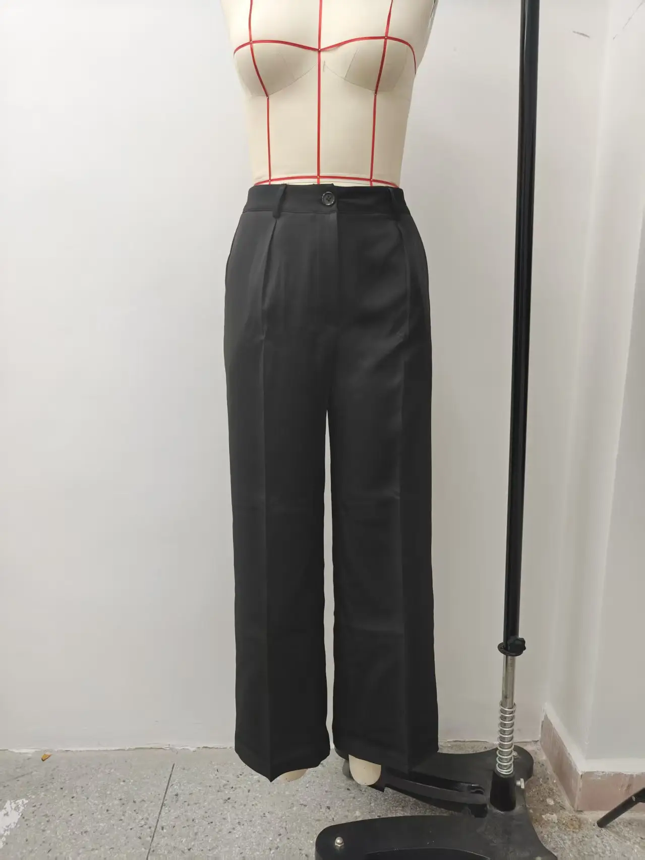 2025 Women High-Waisted Brown Pants Casual Fit — feature 7