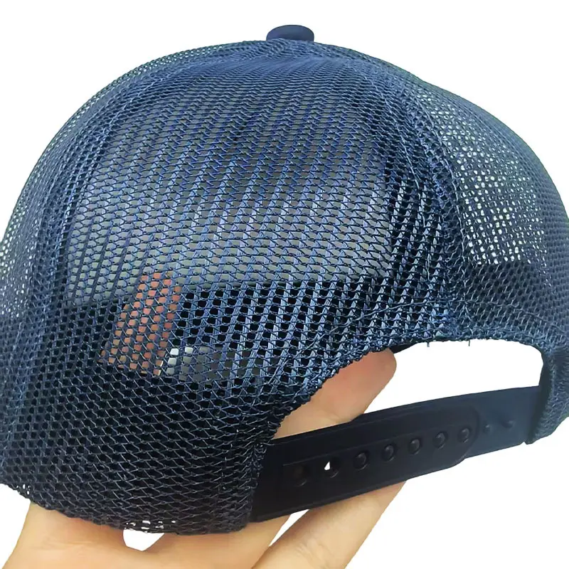 Unisex Mesh Soccer Cap Blue Unisex