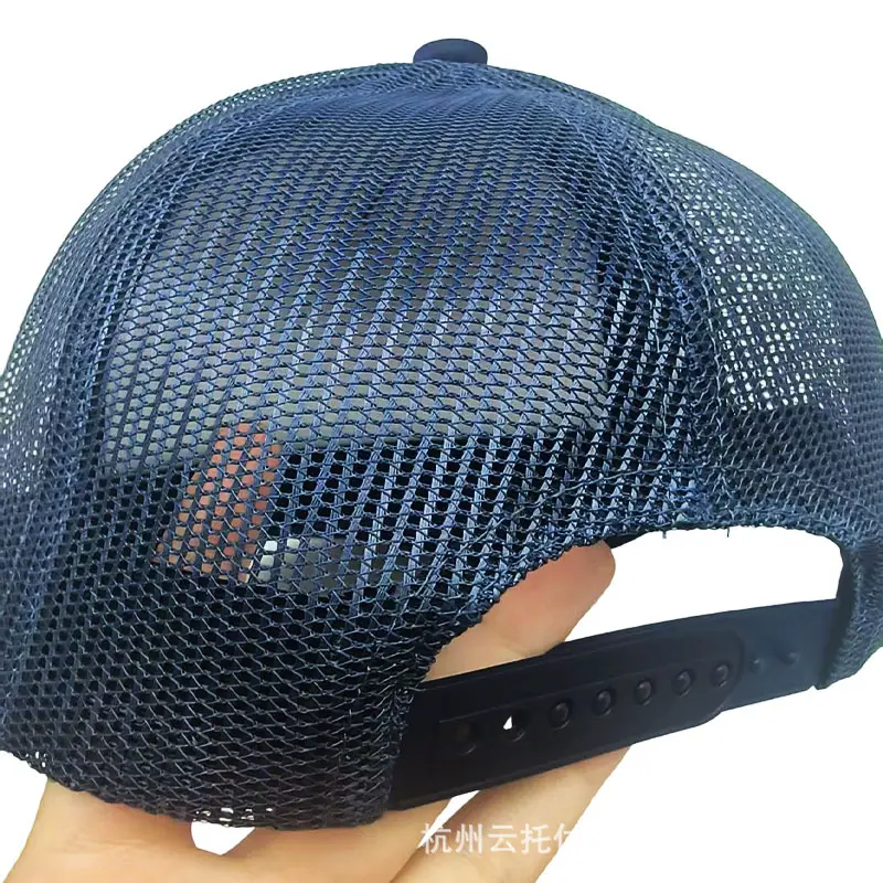Unisex Mesh Soccer Cap Blue Unisex — feature 4