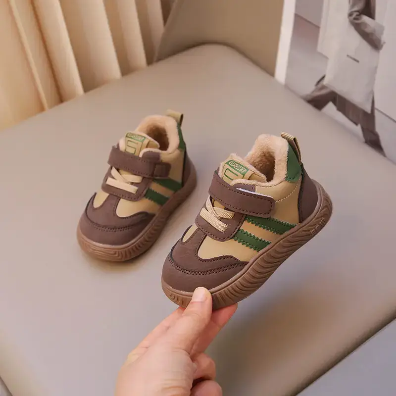 2025 Winter Velvet Toddler Shoes Warm Anti-Slip 1-2Y — feature 3