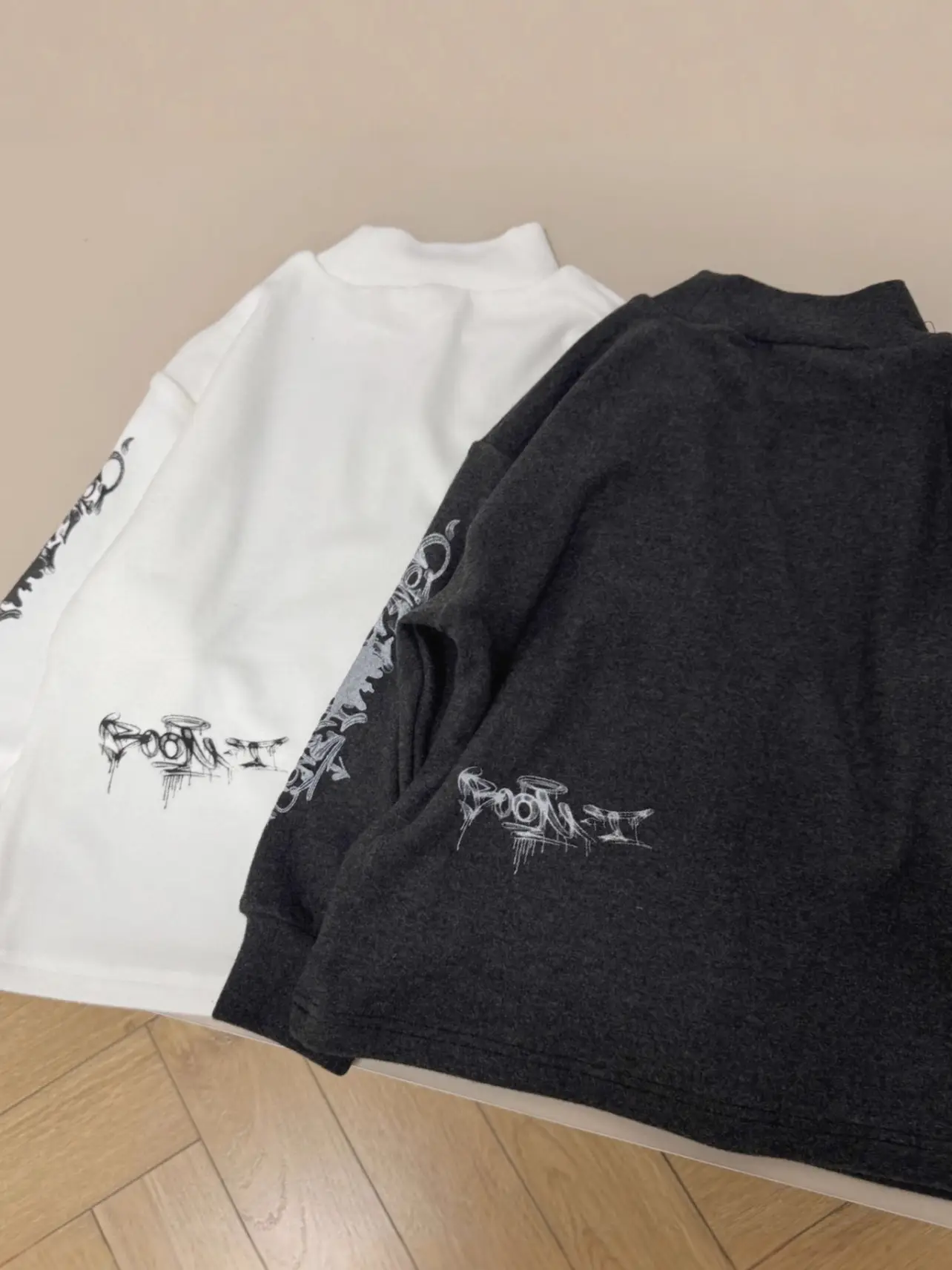 Boys Long Sleeve T-Shirt Grey 2026 Winter Self Heating Gold Velvet Base - Image 5