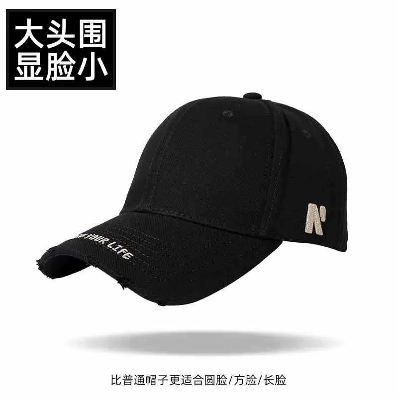 Women Face-Slimming Duckbill Cap with Wide Brim - Image 3