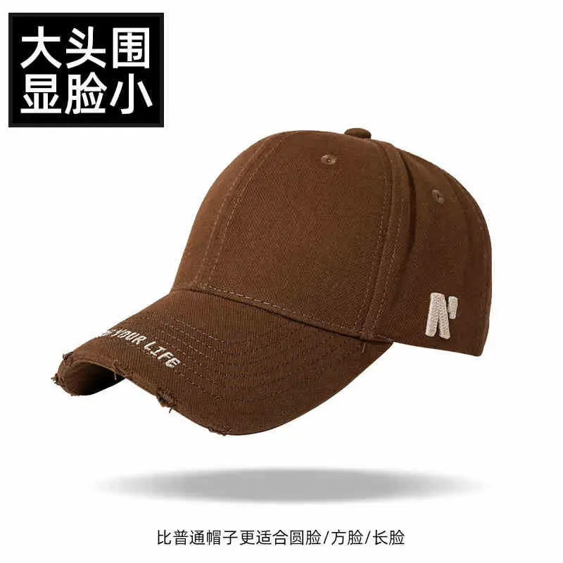 Women Face-Slimming Duckbill Cap with Wide Brim - Image 5