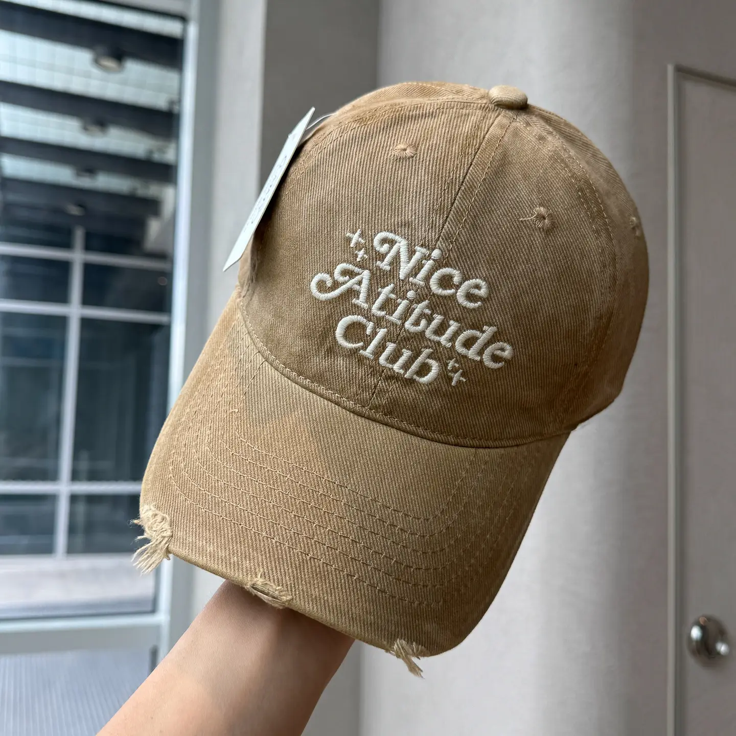 Nice Attire Club Women's Pink & Maroon Baseball Cap — feature 17
