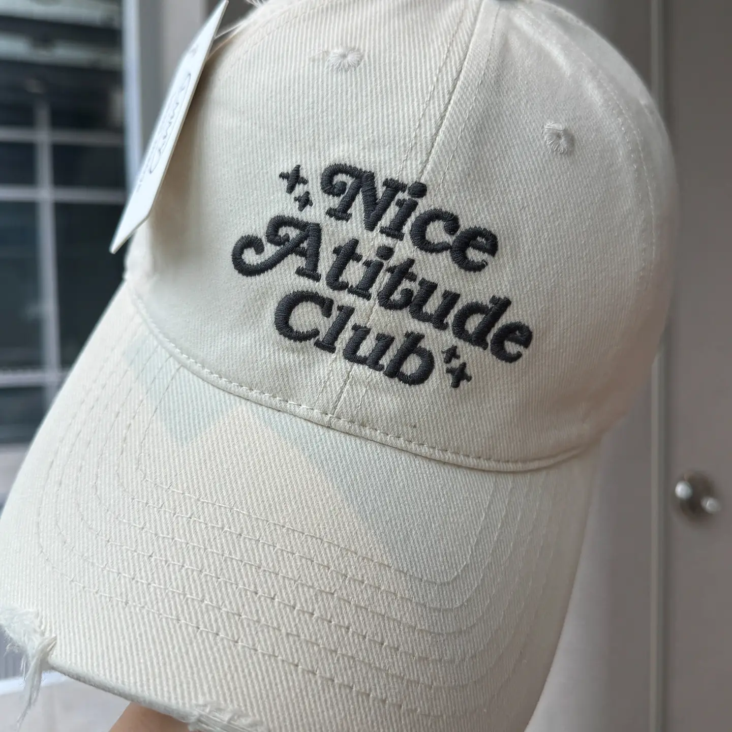 Nice Attire Club Women's Pink & Maroon Baseball Cap — feature 21